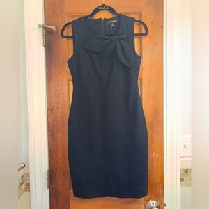Banana Republic Black Sleeveless Sheath Mini Dress
